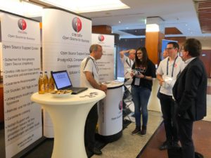 PGConfDE 2018 Messestand credativ