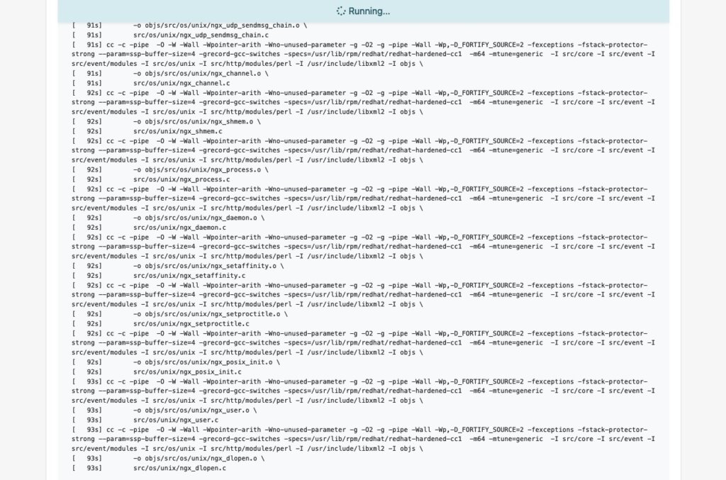 Paket erhielt automatisierte Builds, wenn es in ein OBS-Projekt übertragen wurde. Einfache Integration in Delivery-Pipelines.