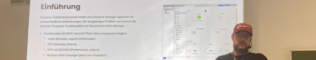 Ausschnitt des Beitragsbildes mit Alexander Wirt auf der Bühne