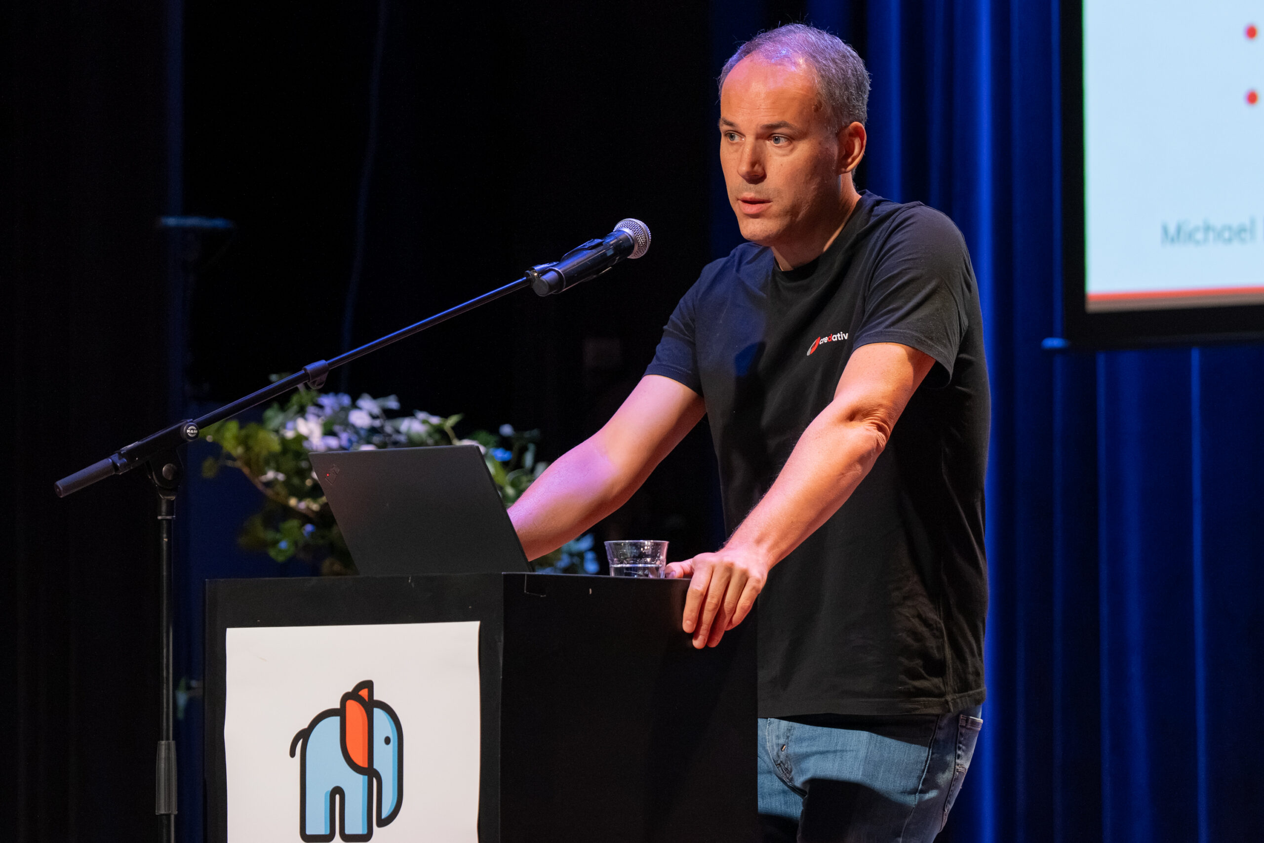 Michael Banck auf dem PGDay Lowlands 2026